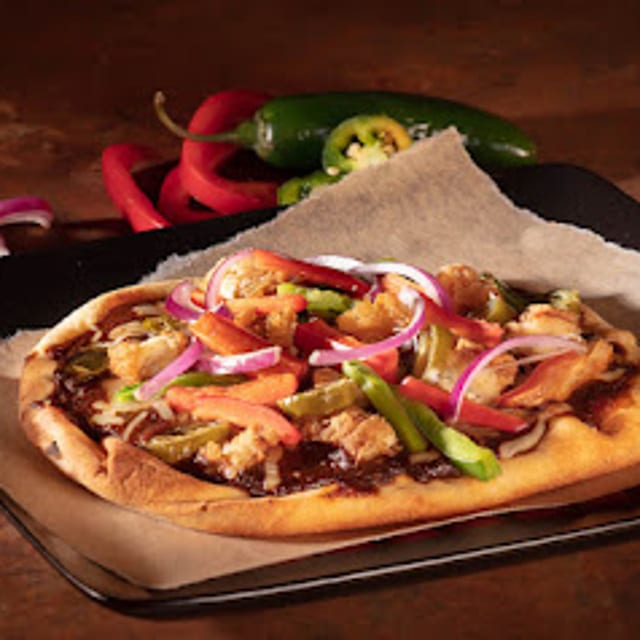 Punjabi Paesano Naan Pizza.