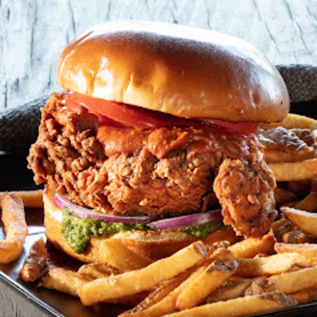 Butter Chicken Bliss Sandwich.