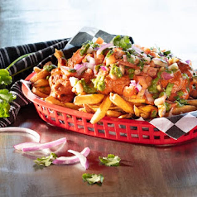 Butter Chicken Fries.