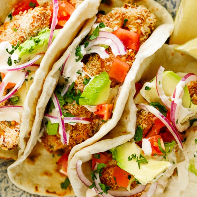 Butter Chicken Tacos.