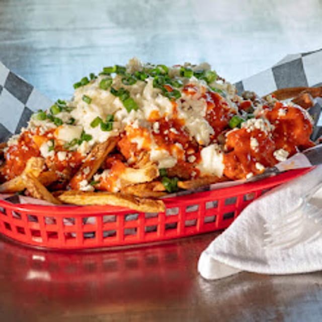 Buffalo Blue Fries.
